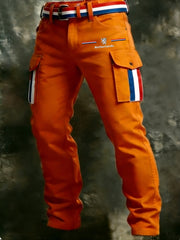 Heren Koninginnedag Casual Werkbroeken