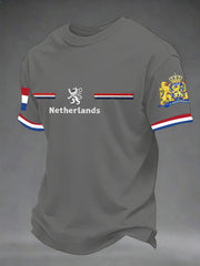 T-shirt met korte mouwen voor heren