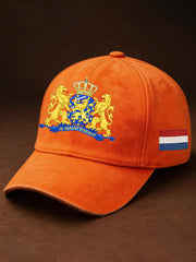 Uniseks pet met Nederlandse vlagprint
