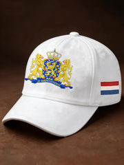 Uniseks pet met Nederlandse vlagprint