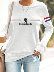 Koningsdag sweatshirt voor dames