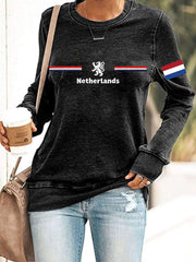 Koningsdag sweatshirt voor dames