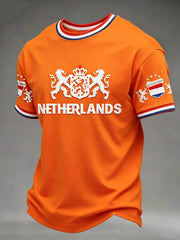 Heren Koningsdag-t-shirt