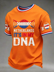 Heren Koningsdag-t-shirt