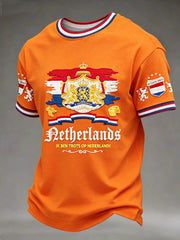 Heren Koningsdag-t-shirt