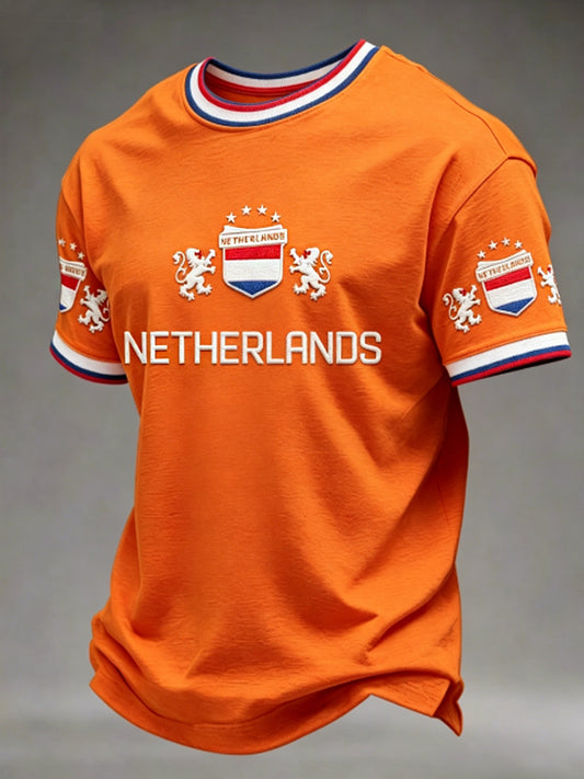 Heren Koningsdag-t-shirt