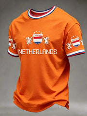 Heren Koningsdag-t-shirt