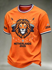 Heren Nederlands voetbalshirt 2026 t-shirt