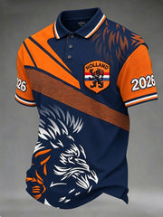 Heren Nederlands voetbalshirt 2026 poloshirt