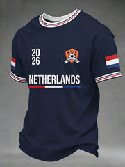 Heren t-shirt met korte mouwen