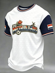 Heren t-shirt met korte mouwen