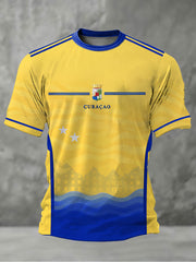 Men's Curaçao Print Casual T-Shirt