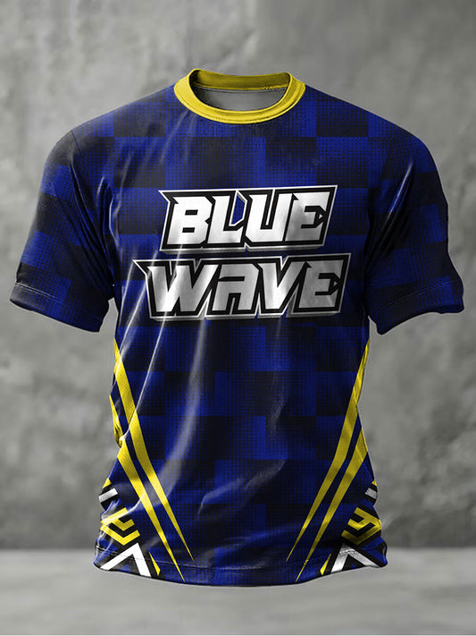 Men's Curaçao Football Print Casual T-Shirt